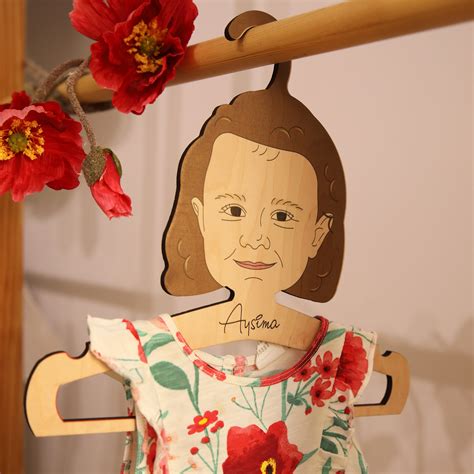 Personalized Baby Hanger Children Clothes Hanger Wooden Baby - Etsy