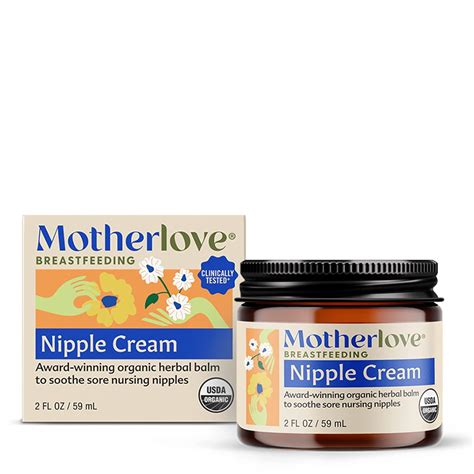 Buy Motherlove Nipple Cream 2 oz Organic Lanolin-Free Nipple Balm for