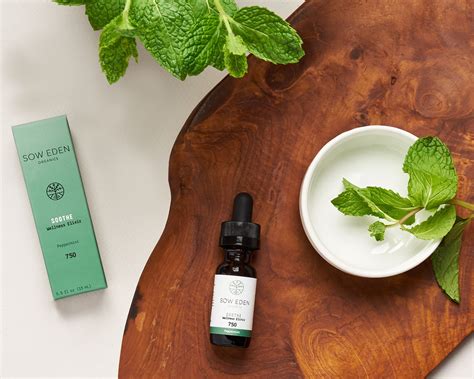 Soothe CBD Elixir | Peppermint | By Sow Eden Organics