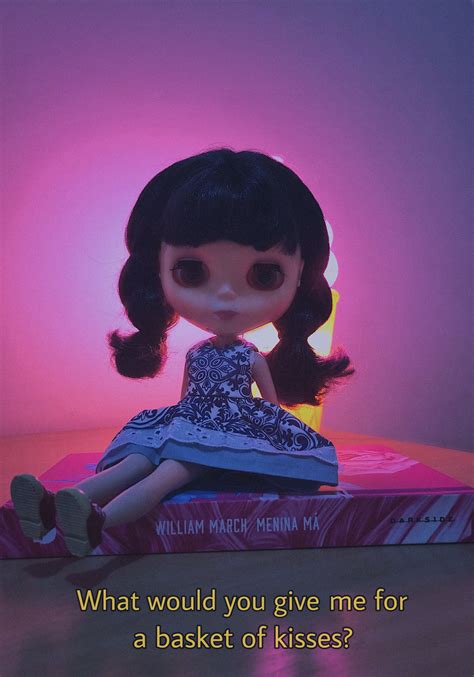 Rhoda Penmark from The Bad Seed as a Blythe