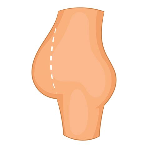 Belly surgery correction icon, cartoon style 15029640 Vector Art at ...