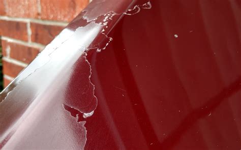 repaint  car  peeling clear coat  eden larkin blog