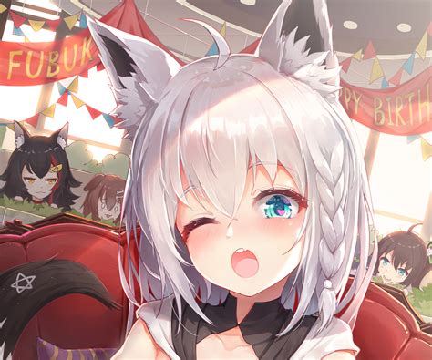 Virtual Youtuber HD, Shirakami Fubuki, Hololive, HD Wallpaper | Rare