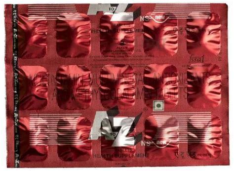 Multivitamin Tablets, For Supplements, Packaging Type : Plastic Wrapper ...