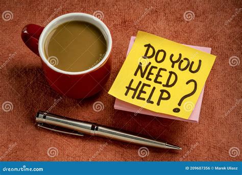 Do you need help stock photo. Image of sign, coffee - 209607356