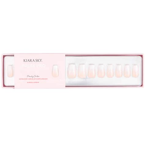 Kiara Sky Xpress Pro Acrylic Press On Nails - Peachy Ombre (XPCS02