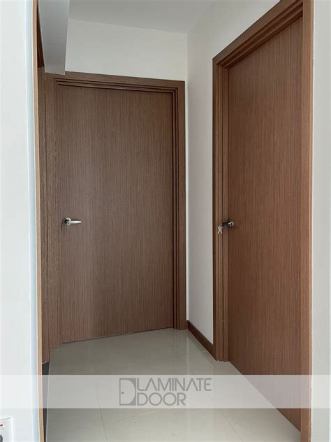 Full Solid Bedroom Door FSLBD016, Custom laminate HDB Bedroom Door