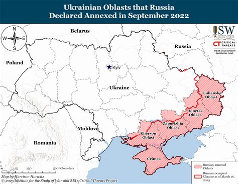 ISW: Russia maintains claims on unoccupied Ukrainian territories