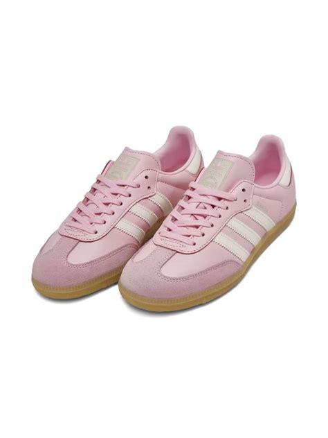 adidas samba og pink white gum sneakers   pink adidas shoes