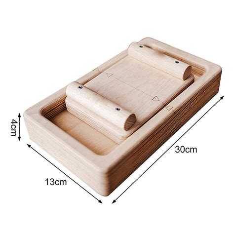 Finger Strength Trainer Wooden Grip Strengthener Pinch Block Hand Grip