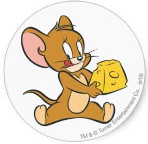 Tom and Jerry Cheese Sticker