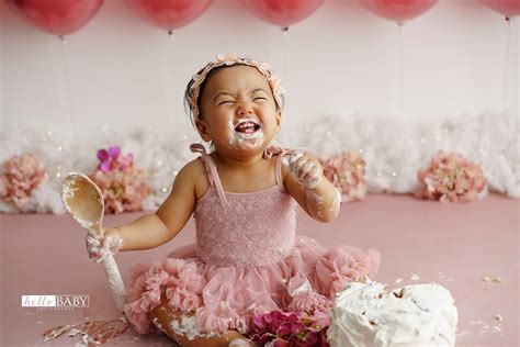 girl cake smash ideas  photoshoot  hunter prevost blog