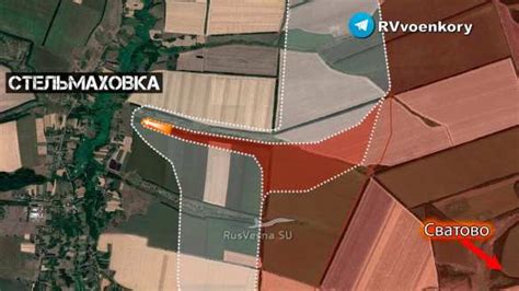 Почеле борбе за Стелмаховку - Руси се пробили до села (МАПА)