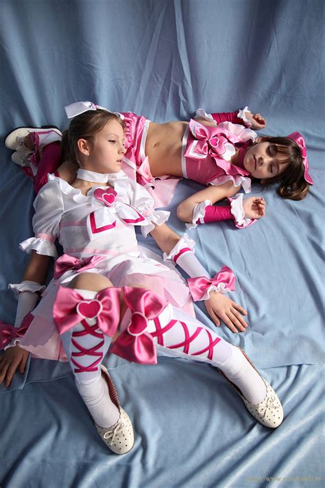 The Big ImageBoard (TBIB) - 2girls blonde hair brown hair child cosplay ...