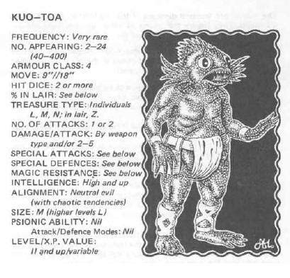 1981, Copyright Tsr, Dungeons And Dragons, Fiend Folio, Monsters - Gallery - DakkaDakka