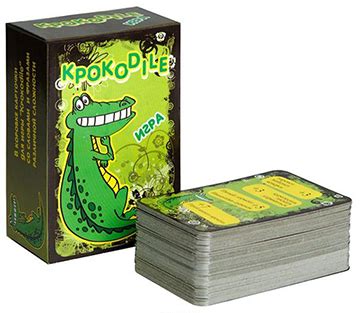 Игра "Крокодил", карточки с заданиями для взрослых и детей - где скачать?