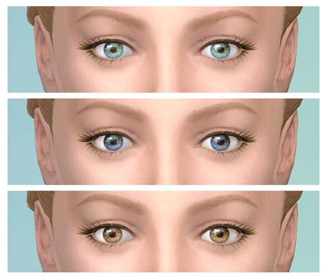 Sims 4 Eyes Default Replacement Realistic