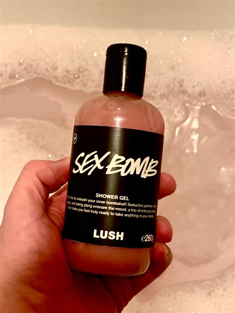 And Baby You Can Turn Me On | Lush Sex Bomb Bath Bomb, Sex Bomb Shower