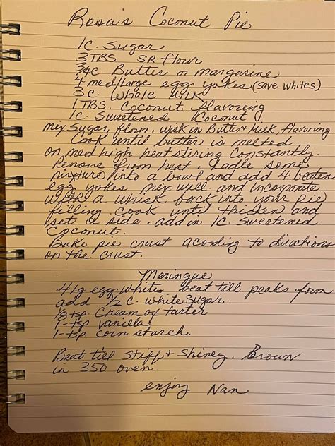 Coconut Pie Recipe by Farm Cooking with Nan