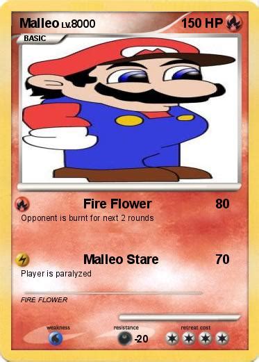 Pokémon Malleo 15 15 - Fire Flower - My Pokemon Card