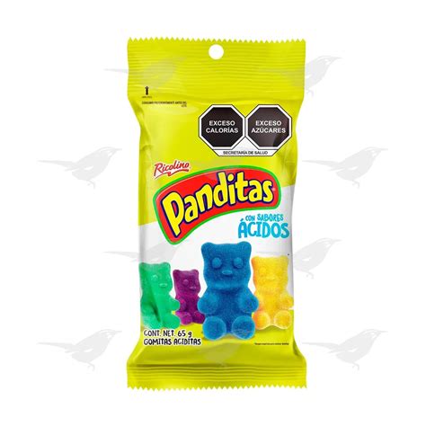 Gomitas Ricolino Panditas Acidos 65g - Anyhow Súper a domicilio