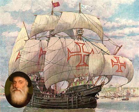 Vasco Da Gama39s Fleet At Sea 1497 In 1497 Vasco Da Gama