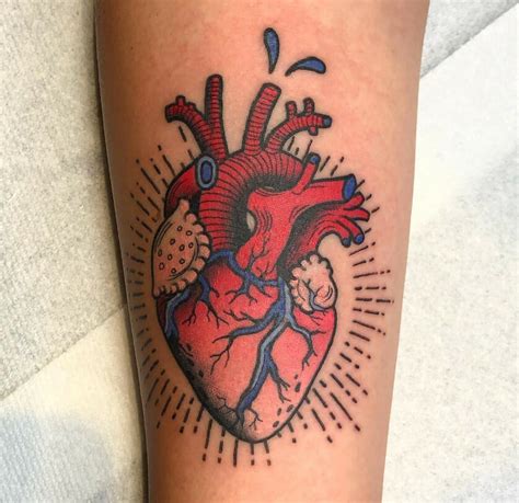 51 Creative Anatomical Heart Tattoo Designs To Get Inked This Season ...