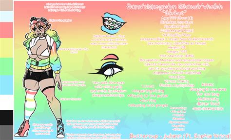 Sorbet - Reference Sheet by celestiallysin on Newgrounds