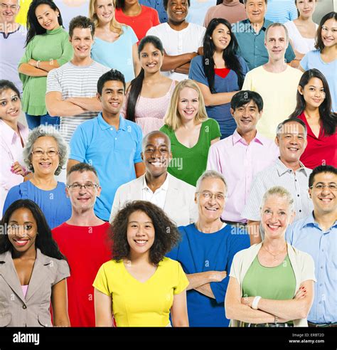 multi ethnic group  people stock photo alamy