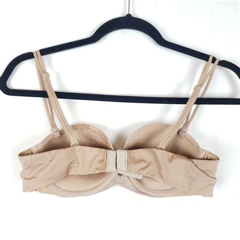 Victorias Secret Very Sexy Multi-Way Bra 34A Nude Smooth T-Shirt