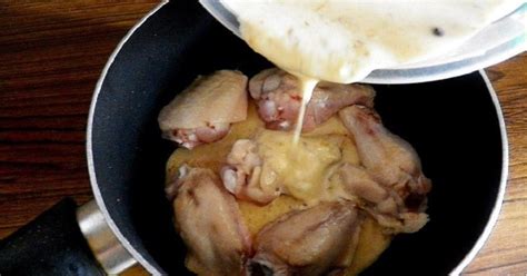 Крылышки в сметане - Со Вкусом