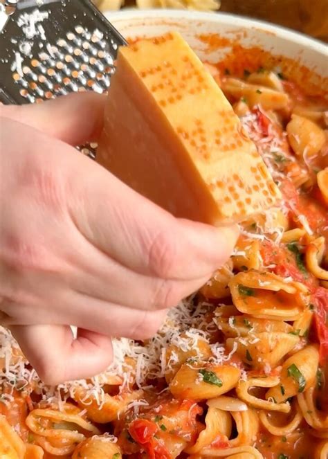 Shrimp Pasta with Cherry Tomatoes - Bold and Vibrant Dish