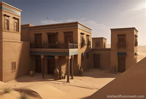 Recreating Ancient Egyptian Houses | Stable Diffusion Online