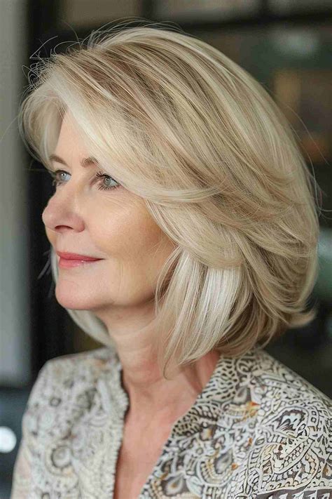 The medium length haircuts for women over 60 secret to volume 16