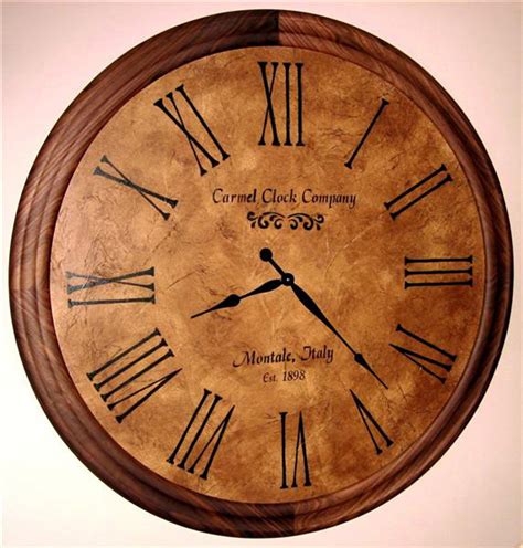 Wood Frame Wall Clock - Finish Your Existing Clock with a Round Frame