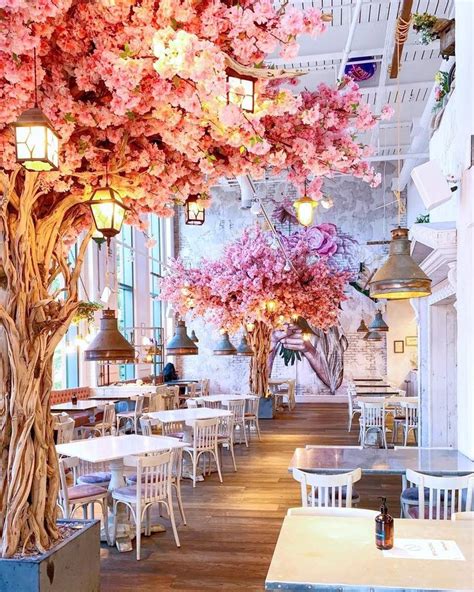 London, England. | Cafe design, Cafe interior, Cafe interior design
