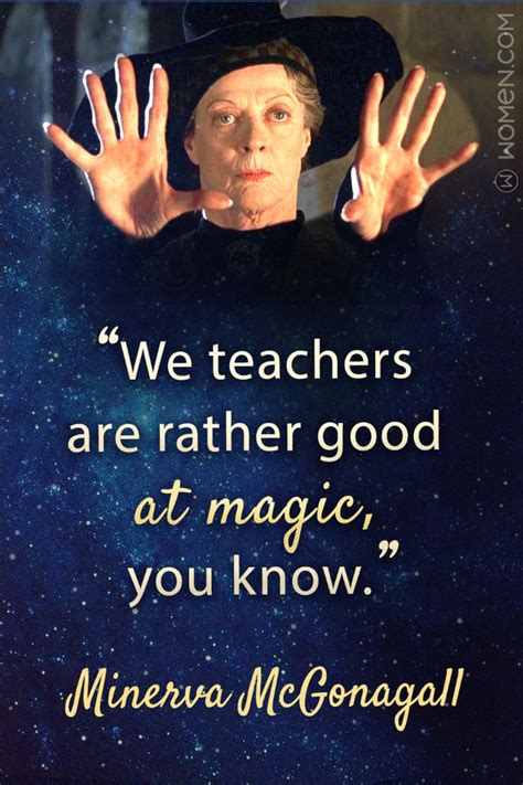 Top 10 Most Memorable Minerva McGonagall Quotes in 2020 | How to ...