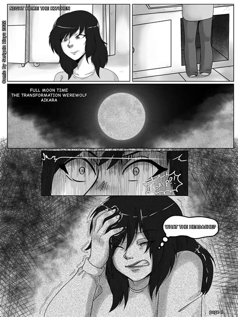Female Werewolf Transformation Comic Deviantart Macabre Tales #2