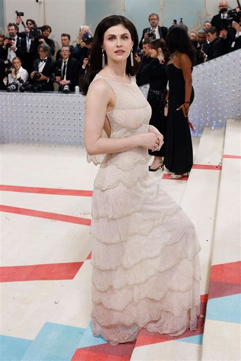 Alexandra Daddario Turns Heads in Dior Couture at the MET Gala 2023 - Lens