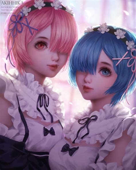 Rem Ram by AkihHika on DeviantArt