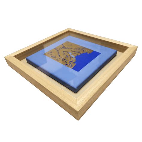 "Inner Peace" Gold abstract painting by Magdalena Staicut