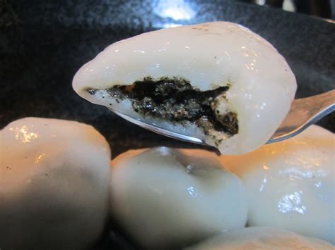 irenes recipe boiled black sesame mochi balls
