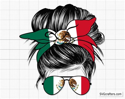 Mexican Messy Bun PNG Mexico Png Cinco De Mayo Png Latina - Etsy Australia
