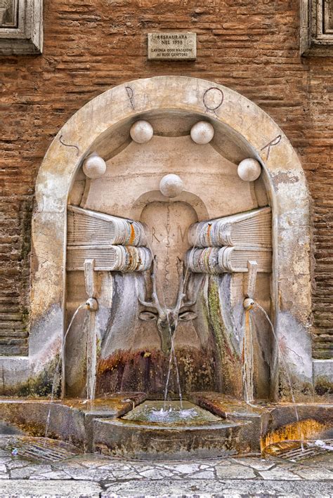 The Hidden and Not-so-Hidden Fountains of Rome