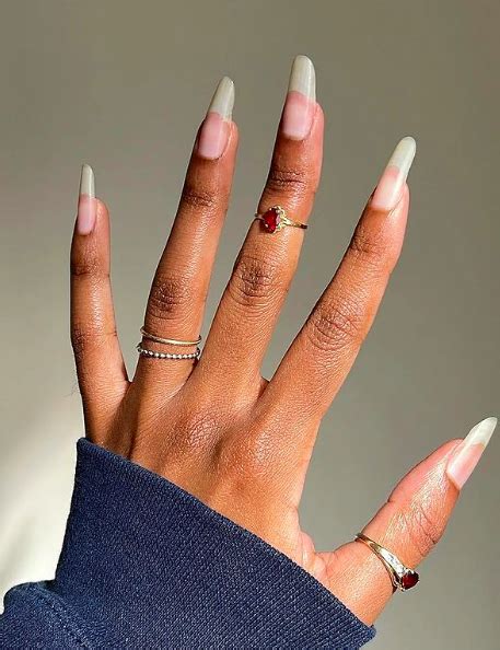 35+ Healthy Natural Long Nails for Inspo - ♡ July Blossom