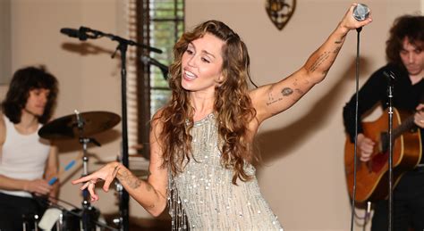 Miley Cyrus Surprises Fans With ‘Something Beautiful’ Live Set