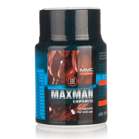 Max Man 3 – 10 капс. + подарък Kamagra Oral Jelly - 7 пакета - Макс мен 3