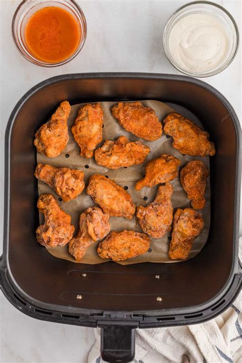 Crispy Frozen Buffalo Wings in Minutes