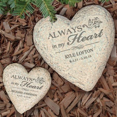 custom memorial garden stones - Elana Choi