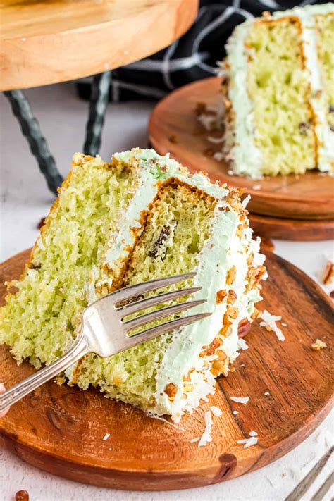 Watergate Cake Recipe - Shugary Sweets